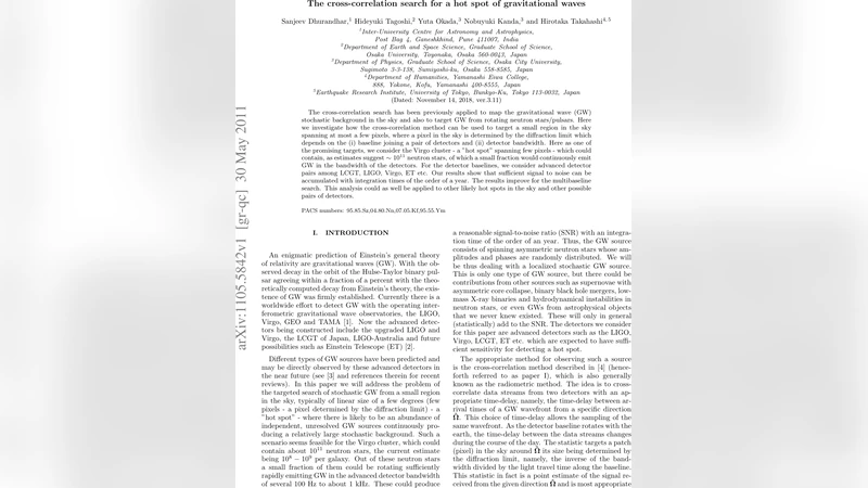 The cross-correlation search for a hot spot of gravitational waves