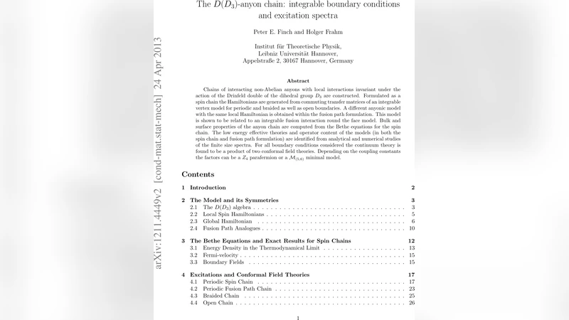 The $D(D_{3})$-anyon chain: integrable boundary conditions and   excitation spectra