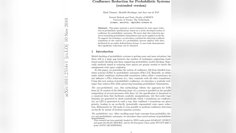 Confluence Reduction for Probabilistic Systems (extended version)