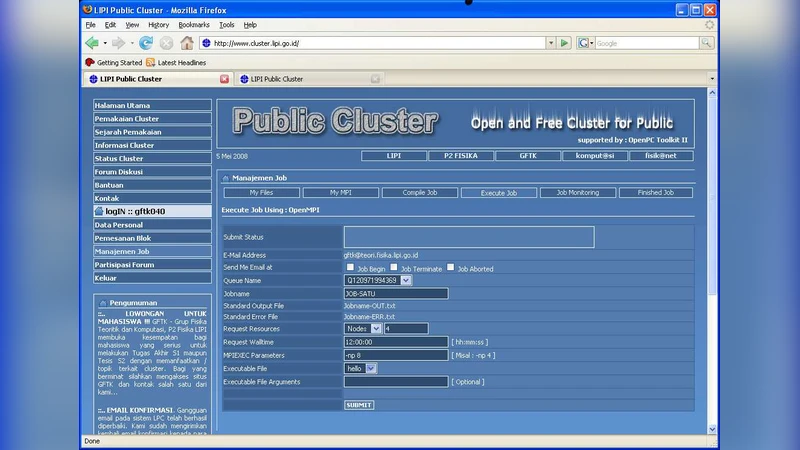 openPC : a toolkit for public cluster with full ownership