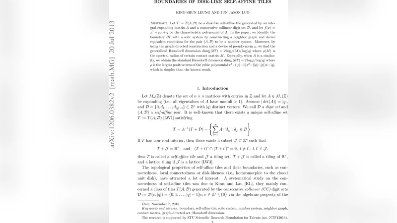 Boundaries of Disk-like Self-affine Tiles