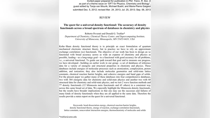 The quest for a universal density functional: The accuracy of density   functionals across a broad spectrum of databases in chemistry and physics