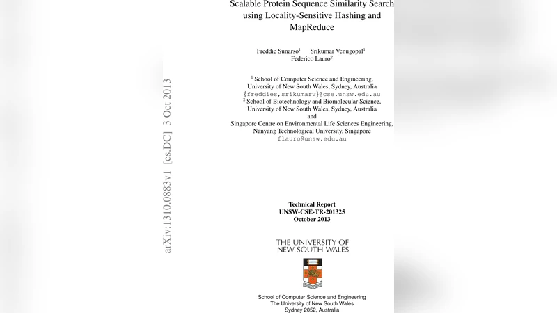 Scalable Protein Sequence Similarity Search using Locality-Sensitive   Hashing and MapReduce