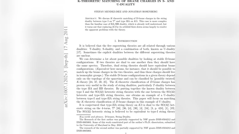 K-theoretic matching of brane charges in S- and U-duality