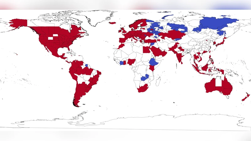 Regional properties of global communication as reflected in aggregated   Twitter data