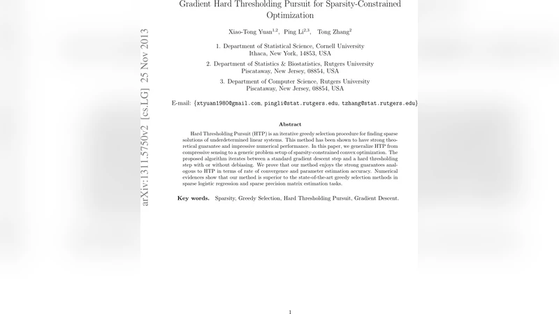 Gradient Hard Thresholding Pursuit for Sparsity-Constrained Optimization