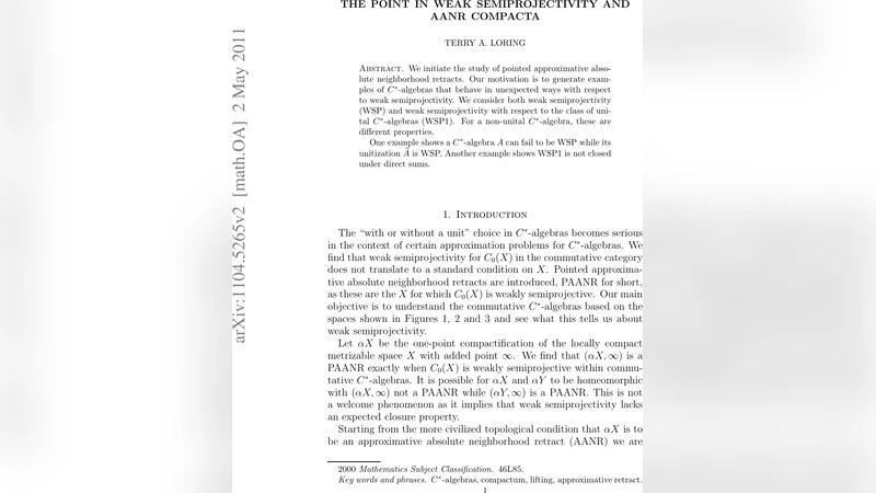 The Point in Weak Semiprojectivity and AANR Compacta