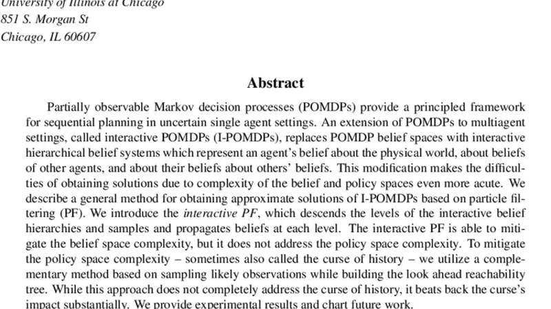 Monte Carlo Sampling Methods for Approximating Interactive POMDPs