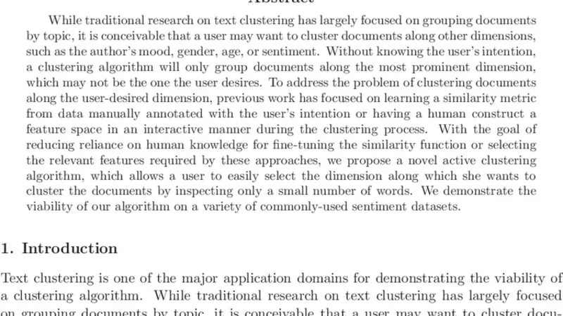 Which Clustering Do You Want? Inducing Your Ideal Clustering with   Minimal Feedback