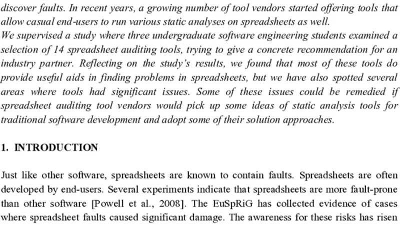 Practical Challenges with Spreadsheet Auditing Tools