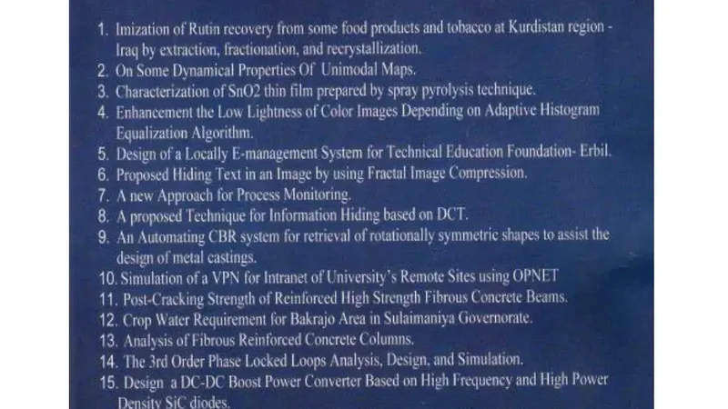 Design of Locally E-management System for Technical Education   Foundation- Erbil