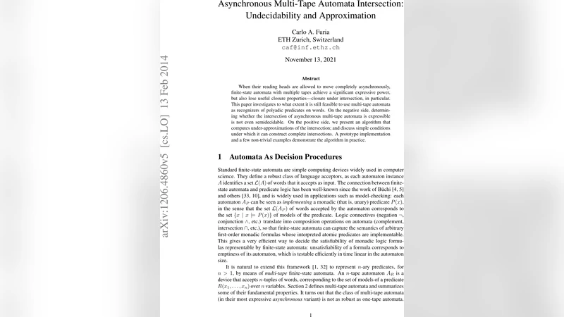 Asynchronous Multi-Tape Automata Intersection: Undecidability and   Approximation