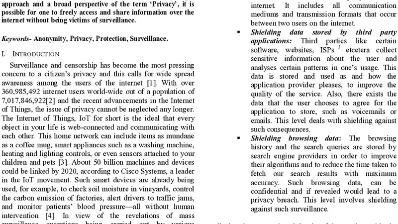 Privacy Shielding against Mass Surveillance