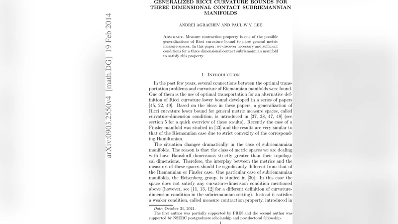 Generalized Ricci Curvature Bounds for Three Dimensional Contact   Subriemannian manifolds