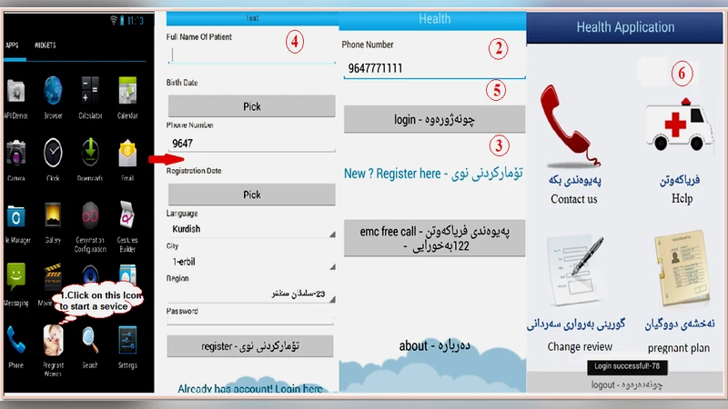 Mobile GIS and Open Source Platform Based on Android: Technology for   System Pregnant Women