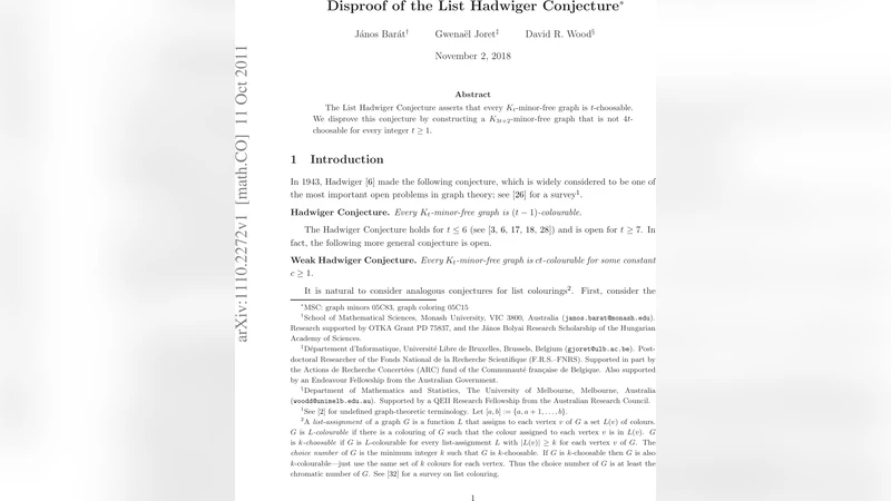 Disproof of the List Hadwiger Conjecture