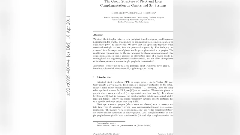 The Group Structure of Pivot and Loop Complementation on Graphs and Set   Systems