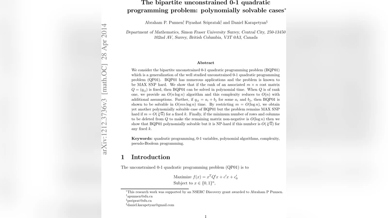 The bipartite unconstrained 0-1 quadratic programming problem:   polynomially solvable cases