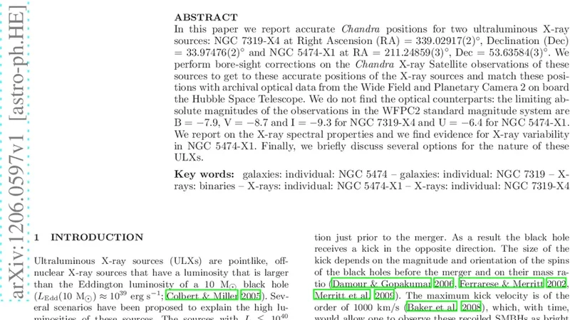 Accurate positions for the ULXs NGC 7319-X4 and NGC 5474-X1 and limiting   magnitudes for their optical counterparts
