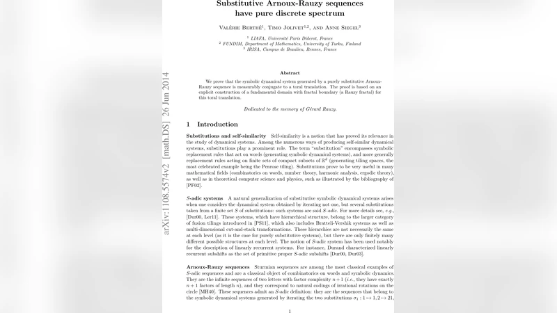 Substitutive Arnoux-Rauzy sequences have pure discrete spectrum