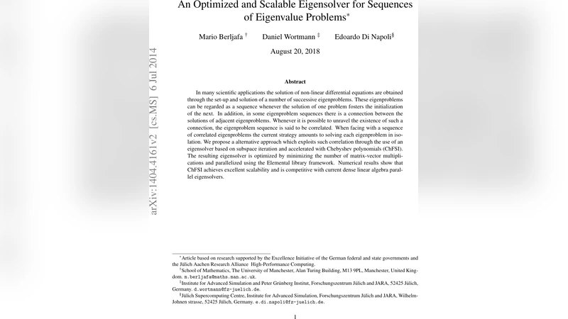 An Optimized and Scalable Eigensolver for Sequences of Eigenvalue   Problems