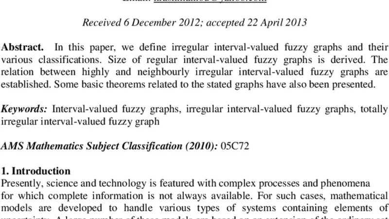 Irregular Interval Valued Fuzzy Graphs