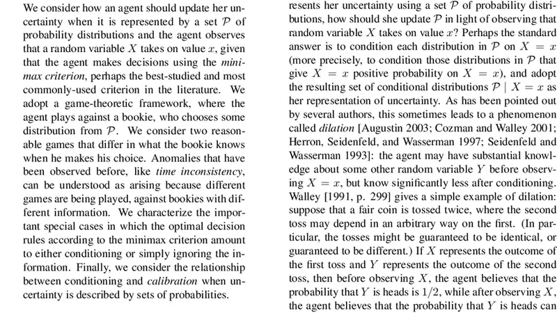 A Game-Theoretic Analysis of Updating Sets of Probabilities