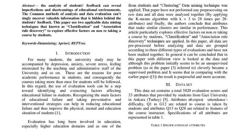 Analysis of factors that affect the students academic performance - Data   Mining Approach