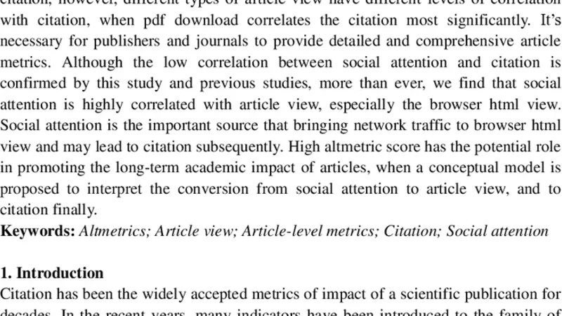 From Attention to Citation, What and How Does Altmetrics Work?