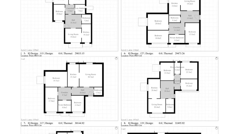 Contributions of natural ventilation on thermal performance of   alternative floor plan designs