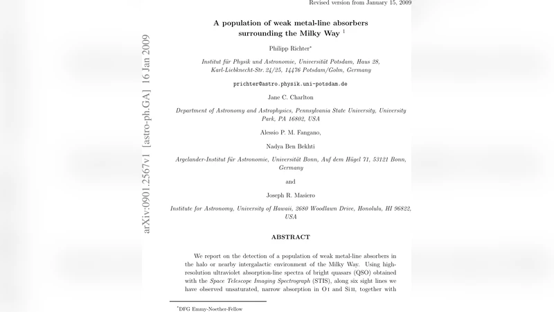 A population of weak metal-line absorbers surrounding the Milky Way
