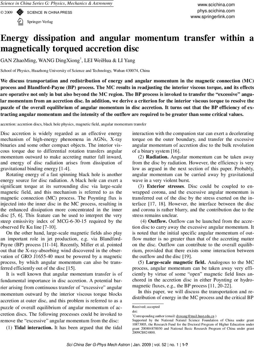 Energy dissipation and angular momentum transfer within a magnetically   torqued accretion disc