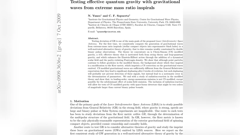 Testing Effective Quantum Gravity with Gravitational Waves from   Extreme-Mass-Ratio Inspirals