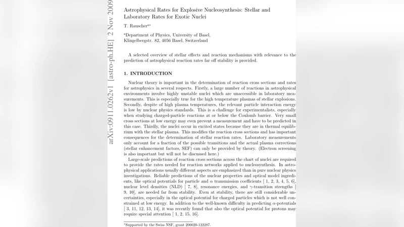 Astrophysical Rates for Explosive Nucleosynthesis: Stellar and   Laboratory Rates for Exotic Nuclei