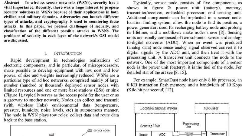 Classification of Attacks in Wireless Sensor Networks