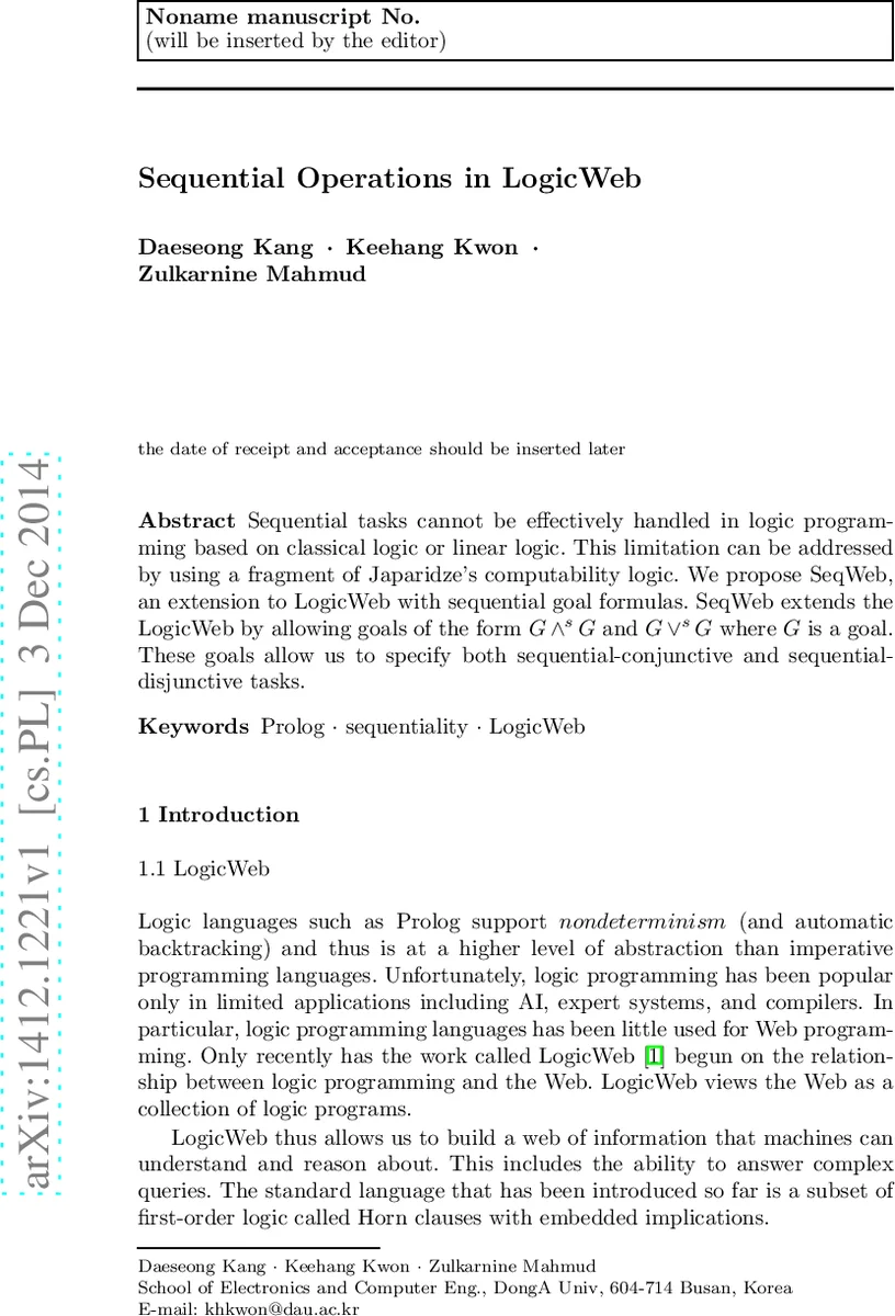 Foundations for an Abstract Proof Theory in the Context of Horn Rules