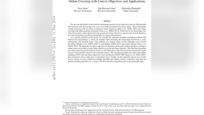 Online Covering with Convex Objectives and Applications