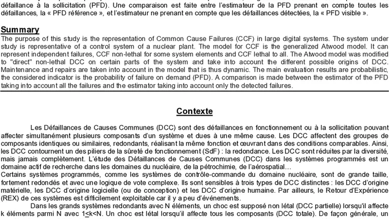 Modelling common cause failures of large digital I&C systems with   coloured Petri nets