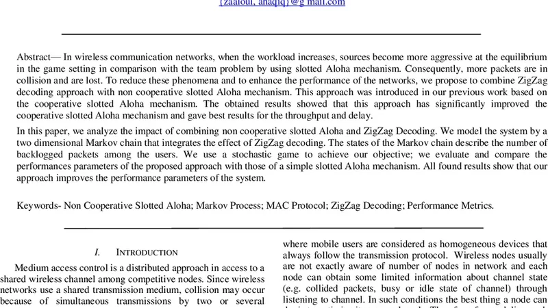 Analysis of Performance Parameters in Wireless Networks by using Game   Theory for the non Cooperative Slotted Aloha Enhanced by ZigZag Decoding   Mechanism