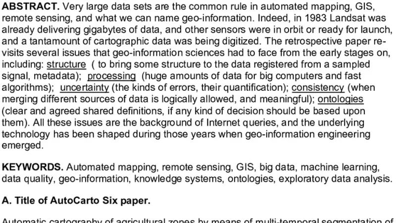 Big Data: How Geo-information Helped Shape the Future of Data   Engineering