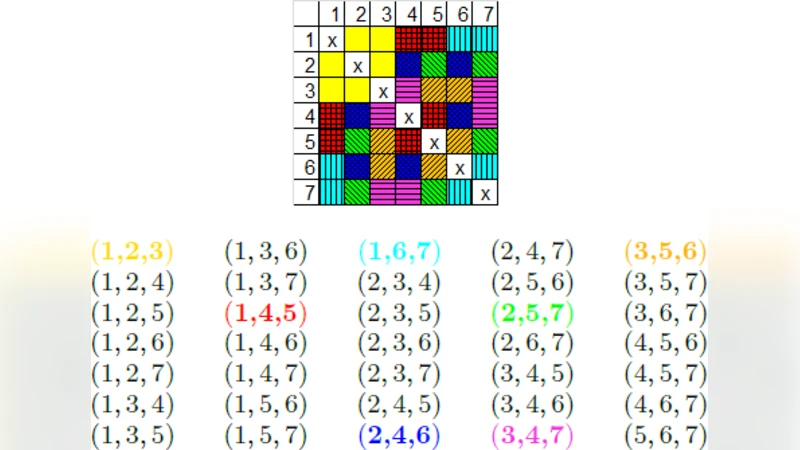 Motifs in Triadic Random Graphs based on Steiner Triple Systems