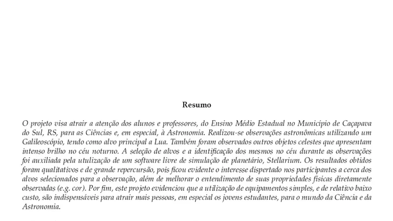 Using the Galileoscope in astronomical observations