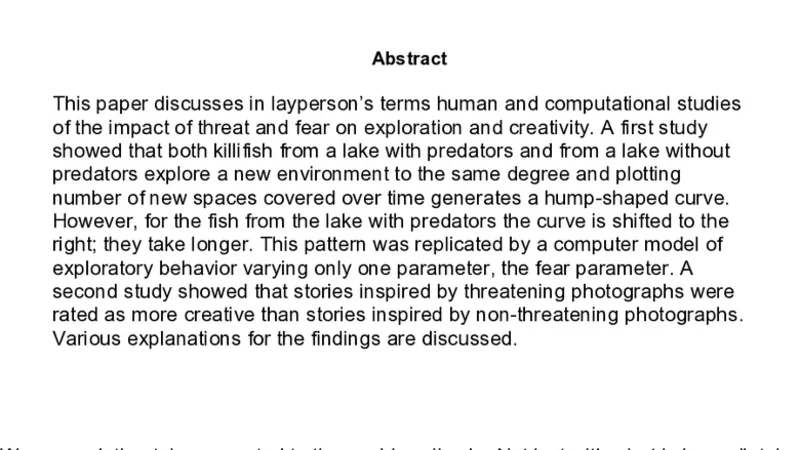 The Silver Lining Around Fearful Living