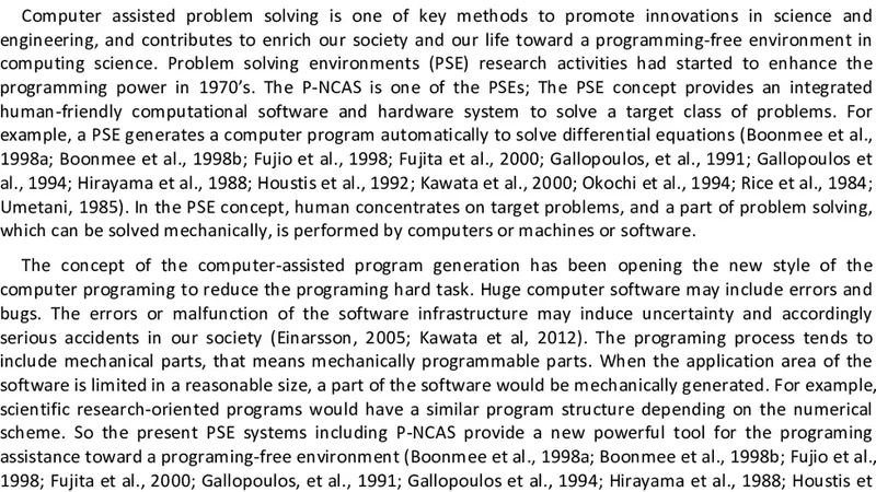 Computer Assisted Parallel Program Generation