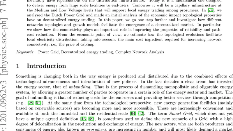 Power Grid Network Evolutions for Local Energy Trading
