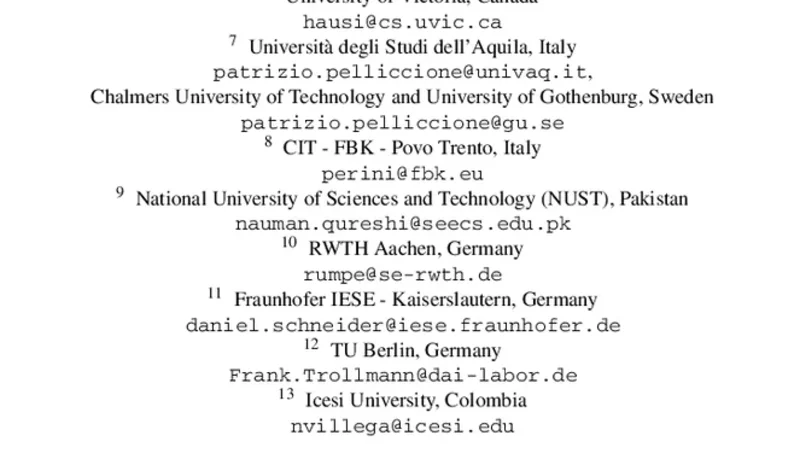 Using Models at Runtime to Address Assurance for Self-Adaptive Systems