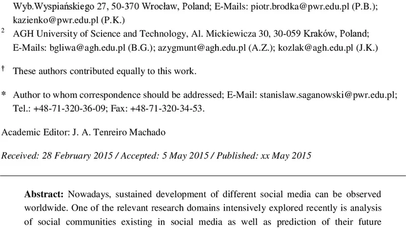 Predicting Community Evolution in Social Networks