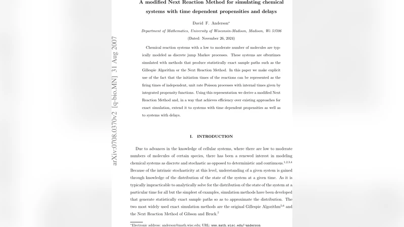 A modified Next Reaction Method for simulating chemical systems with   time dependent propensities and delays