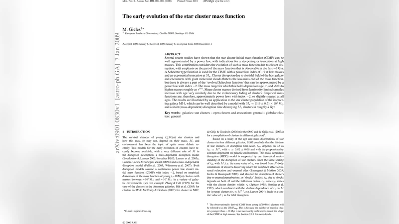 The early evolution of the star cluster mass function