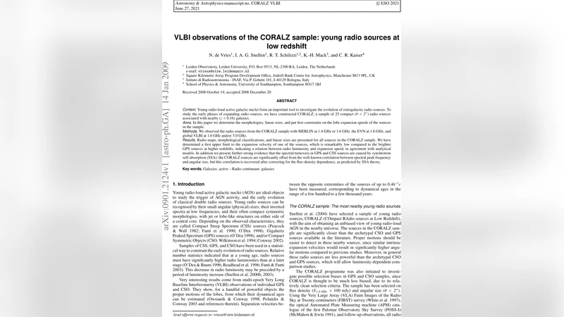 VLBI observations of the CORALZ sample: young radio sources at low   redshift